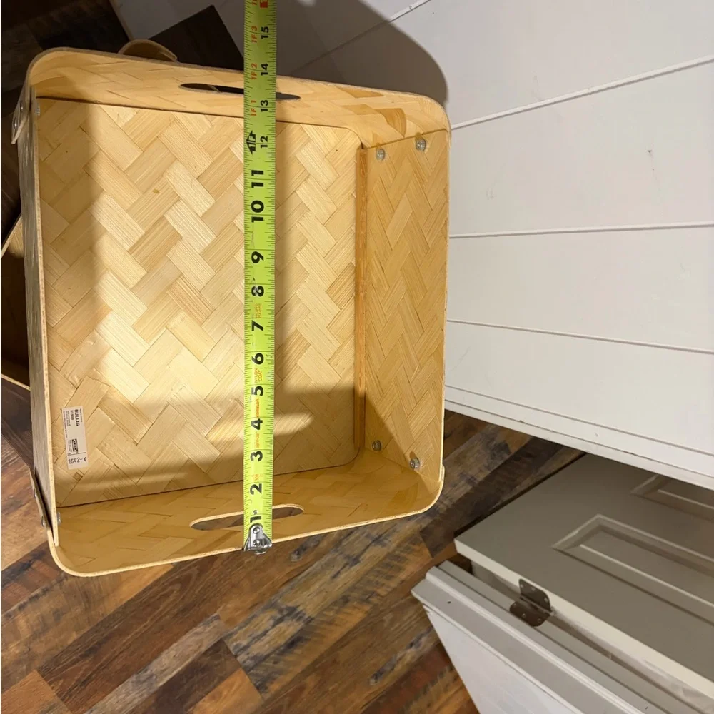 IKEA Beige Woven Baskets